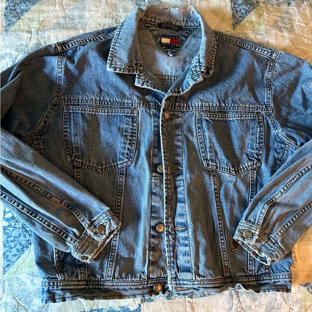 Tommy Hilfiger Vintage Light Blue Denim Jacket